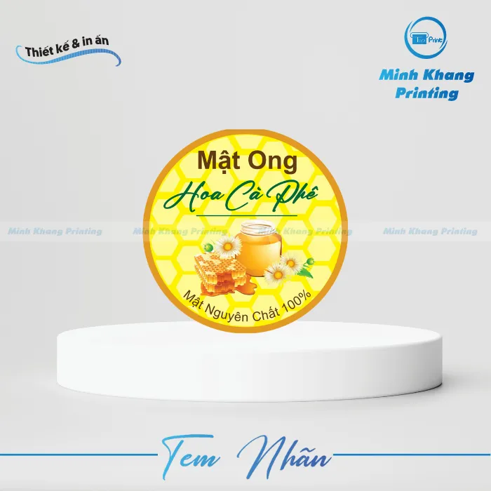 22+ Mẫu Nhãn Mác, Tem Nhãn Mật Ong Đẹp, Ấn Tượng