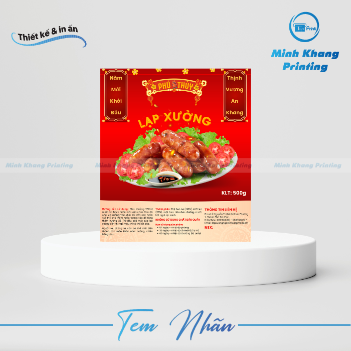 42+ Mẫu Tem Nhãn Thực Phẩm Đẹp - Thể Hiện Sự Chuyên Nghiệp