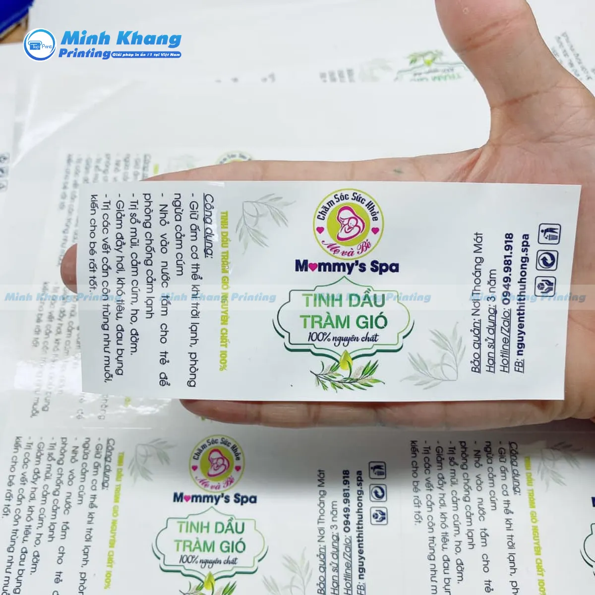 60+ Mẫu Tem Nhãn Tinh Dầu Đẹp & Chuyên Nghiệp