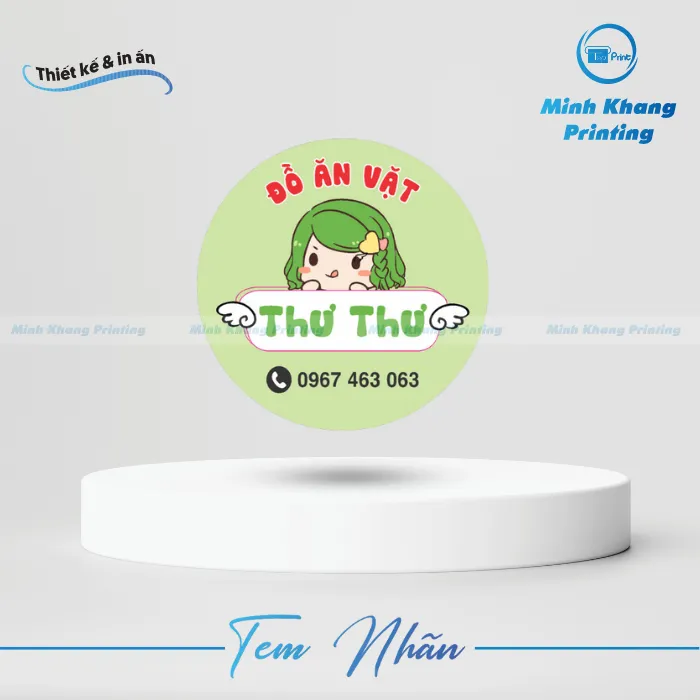 33+ Mẫu Tem Nhãn Tròn Đẹp & Thu Hút Khách Hàng