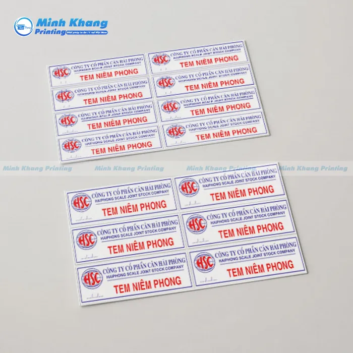 20+ Mẫu Tem Niêm Phong Mẫu Mã Uy Tín & Chất Lượng