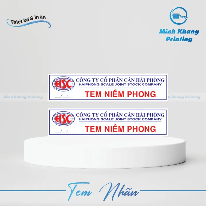 20+ Mẫu Tem Niêm Phong Mẫu Mã Uy Tín & Chất Lượng