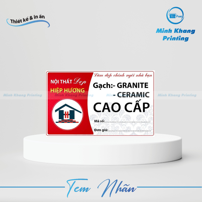 22+ Mẫu Tem Nội Thất Đẹp, Thu Hút Khách Hàng