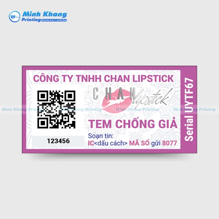15+ Mẫu Tem Phủ Cào Độc Đáo, Giá Rẻ, Chất Lượng