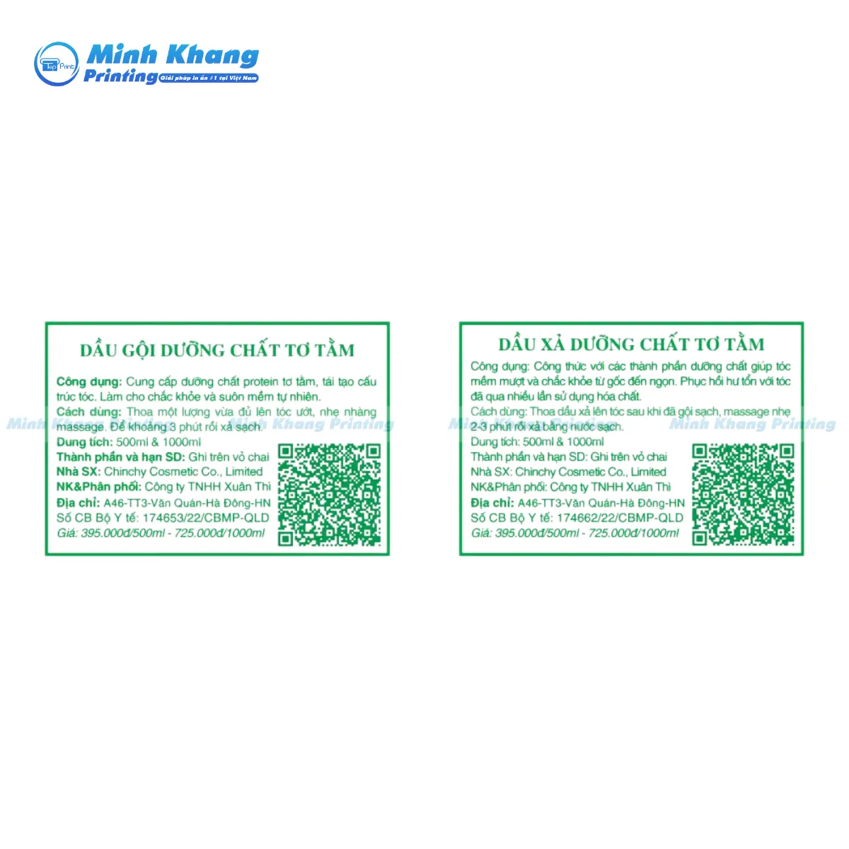 20+ Mẫu Tem Phụ Sản Phẩm Hàng Nhập Khẩu Đẹp & Uy Tín