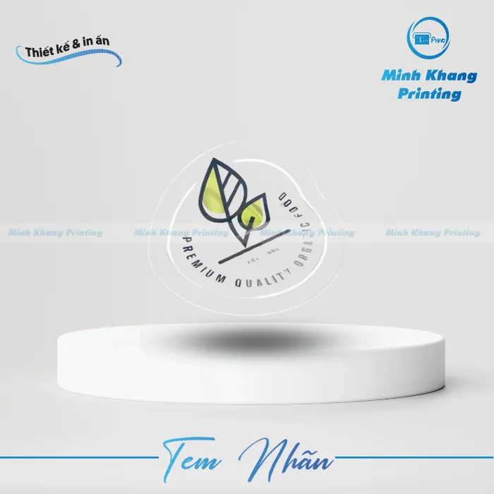 In Tem Trong Suốt Giá Rẻ & Theo Yêu Cầu Tại HCM