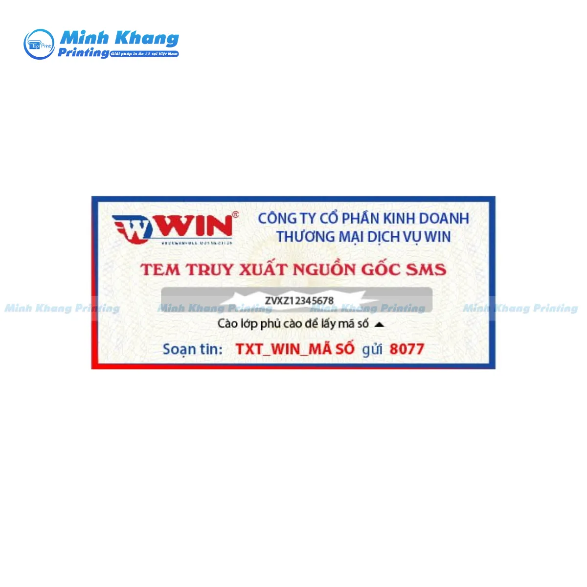 40+ Mẫu Tem Truy Xuất Nguồn Gốc, Tránh Hàng Giả & An Toàn