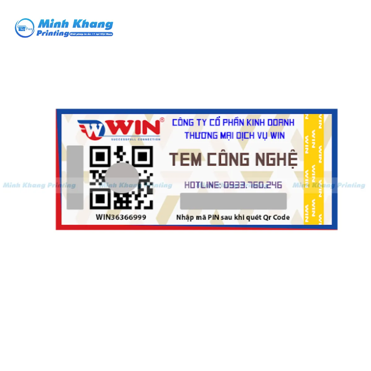 40+ Mẫu Tem Truy Xuất Nguồn Gốc, Tránh Hàng Giả & An Toàn
