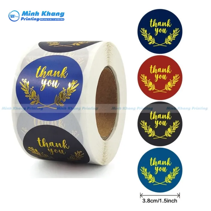 30+ Mẫu Thank You Stickers, Sticker Dán Cảm Ơn Đẹp