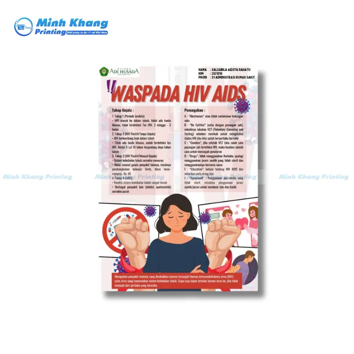 25+ Mẫu Tờ Rơi Phòng Chống HIV Đẹp & Hiệu Quả