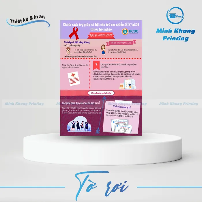 25+ Mẫu Tờ Rơi Phòng Chống HIV Đẹp & Hiệu Quả