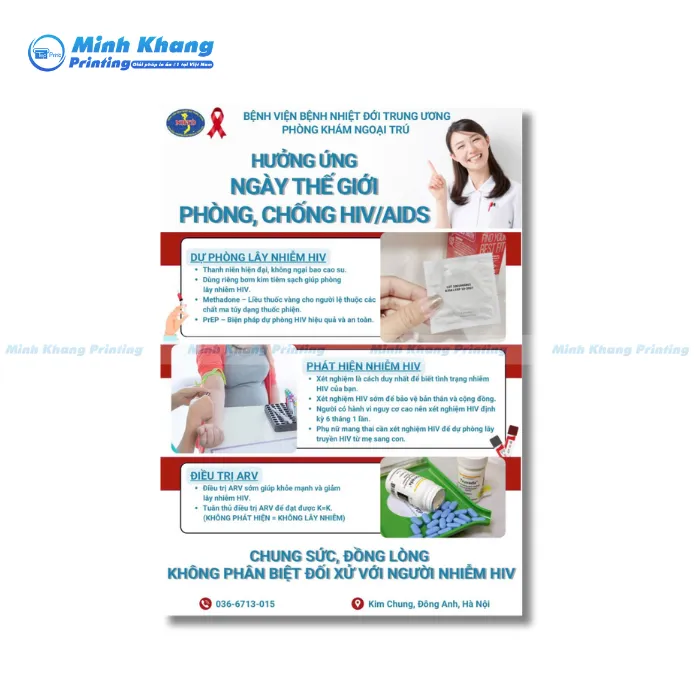 25+ Mẫu Tờ Rơi Phòng Chống HIV Đẹp & Hiệu Quả