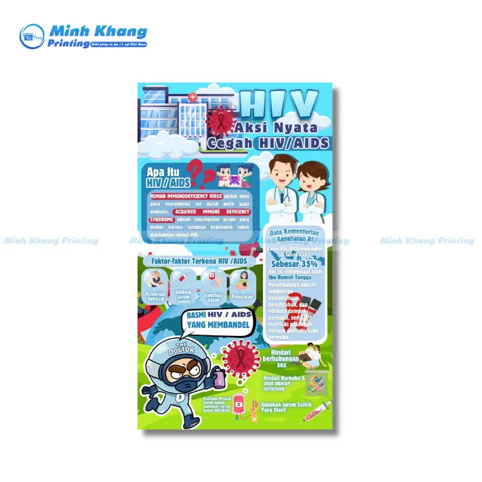 25+ Mẫu Tờ Rơi Phòng Chống HIV Đẹp & Hiệu Quả