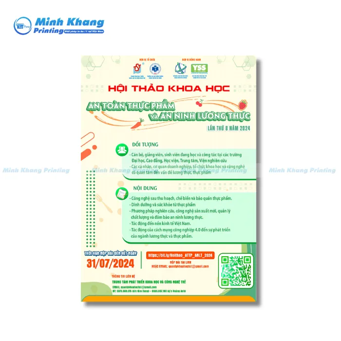 15+ Mẫu Tờ Rơi An Toàn Thực Phẩm Chuyên Nghiệp & Thu Hút