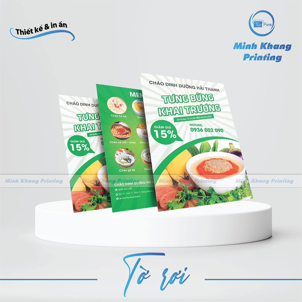 33+ Mẫu Tờ Rơi Dinh Dưỡng Đẹp & Nổi Bật