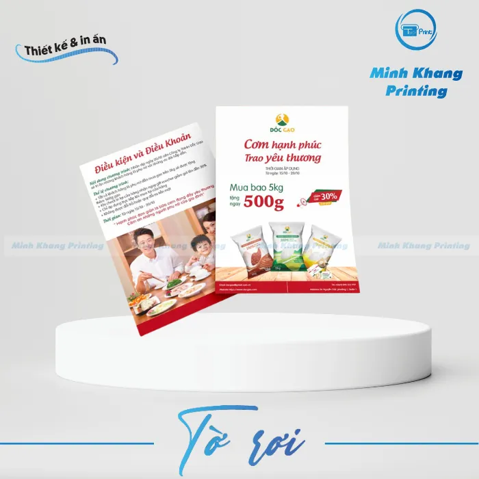 53+ Mẫu Tờ Rơi Dán Tường Đẹp & Báo Giá In Nhanh