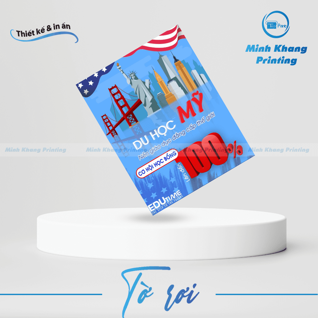 Tổng Hợp 22+ Mẫu Tờ Rơi Du Học Hấp Dẫn