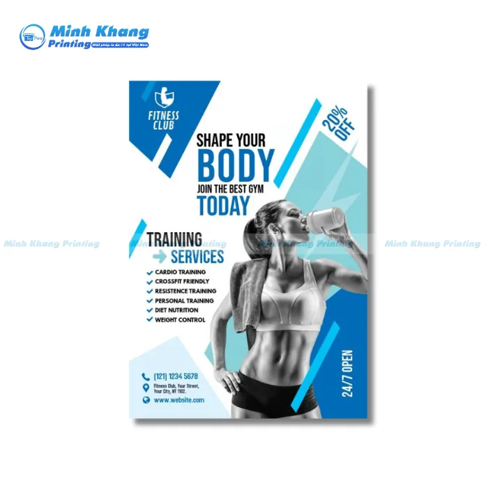 20+ Mẫu Tờ Rơi Gym Độc Đáo Thu Hút Khách Hàng