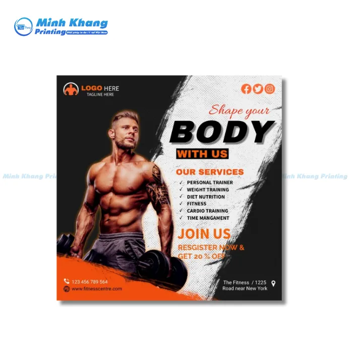 20+ Mẫu Tờ Rơi Gym Độc Đáo Thu Hút Khách Hàng