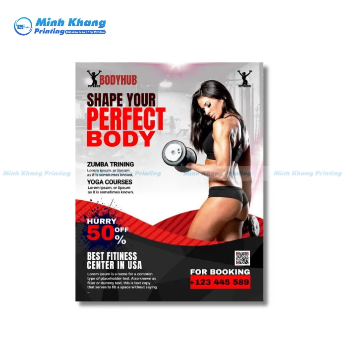 20+ Mẫu Tờ Rơi Gym Độc Đáo Thu Hút Khách Hàng