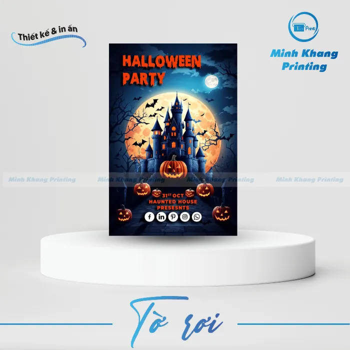 25+ Mẫu Tờ Rơi Halloween Huyền Bí & Độc Đáo