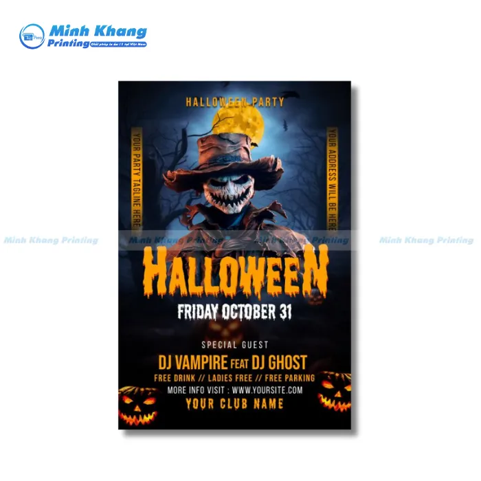 25+ Mẫu Tờ Rơi Halloween Huyền Bí & Độc Đáo