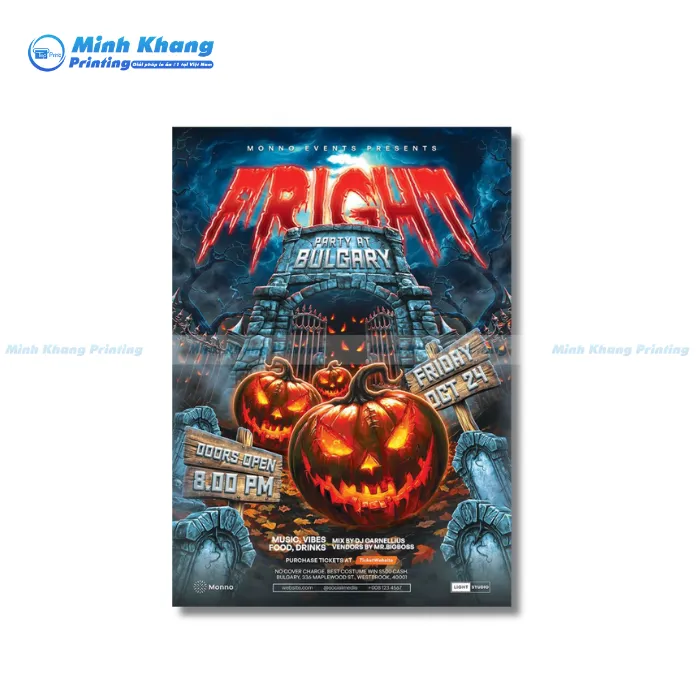 25+ Mẫu Tờ Rơi Halloween Huyền Bí & Độc Đáo
