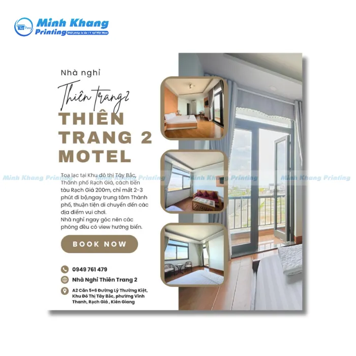 20+ Mẫu Tờ Rơi Khách Sạn Chuyên Nghiệp & Sang Trọng