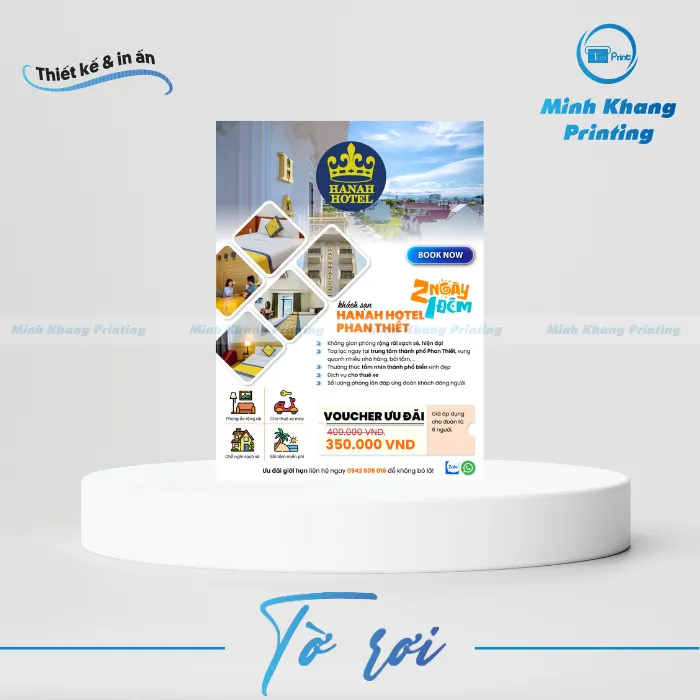 20+ Mẫu Tờ Rơi Khách Sạn Chuyên Nghiệp & Sang Trọng