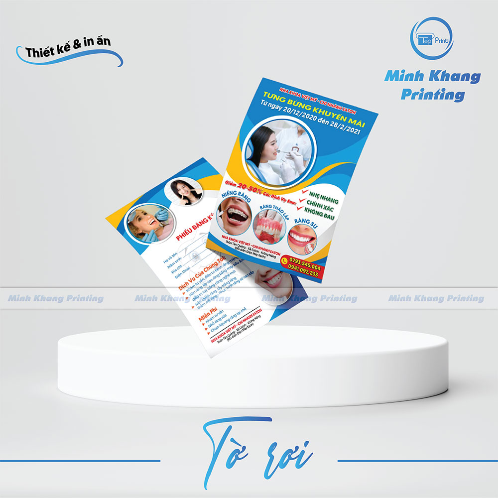Top 54+ Mẫu Tờ Rơi Nha Khoa Niềng Răng, Bọc Sứ Đẹp