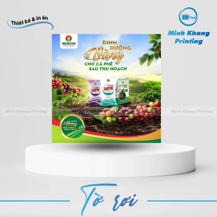 15+ Mẫu Tờ Rơi Nông Nghiệp Đẹp & Sáng Tạo