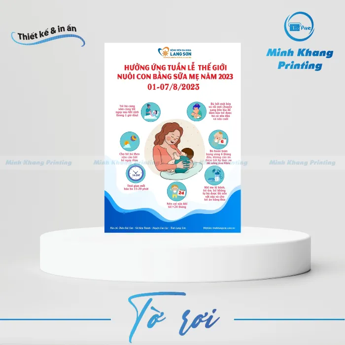 20+ Mẫu Tờ Rơi Nuôi Con Bằng Sữa Mẹ Độc Đáo 
