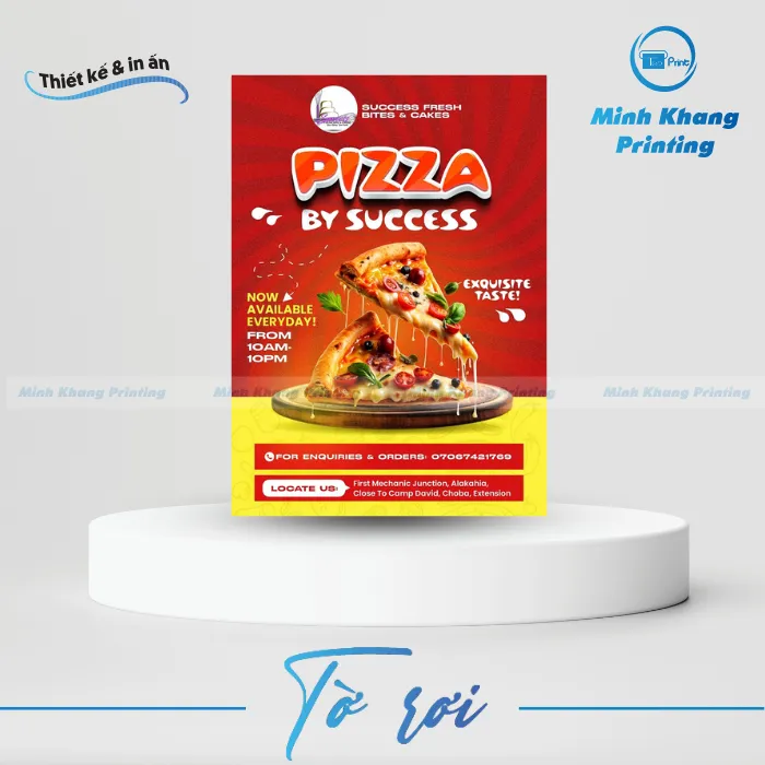 35+ Mẫu Tờ Rơi Pizza Hấp Dẫn, Độc Đáo & Sáng Tạo