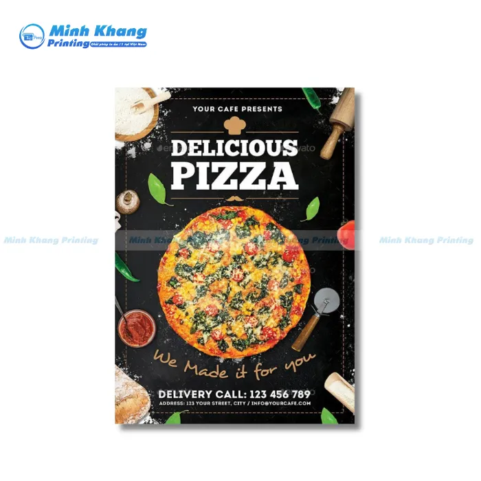 35+ Mẫu Tờ Rơi Pizza Hấp Dẫn, Độc Đáo & Sáng Tạo