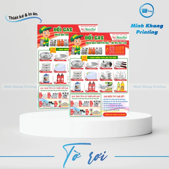 41+ Mẫu Tờ Rơi Quảng Cáo Gas Thu Hút Khách Hàng Hiệu Quả
