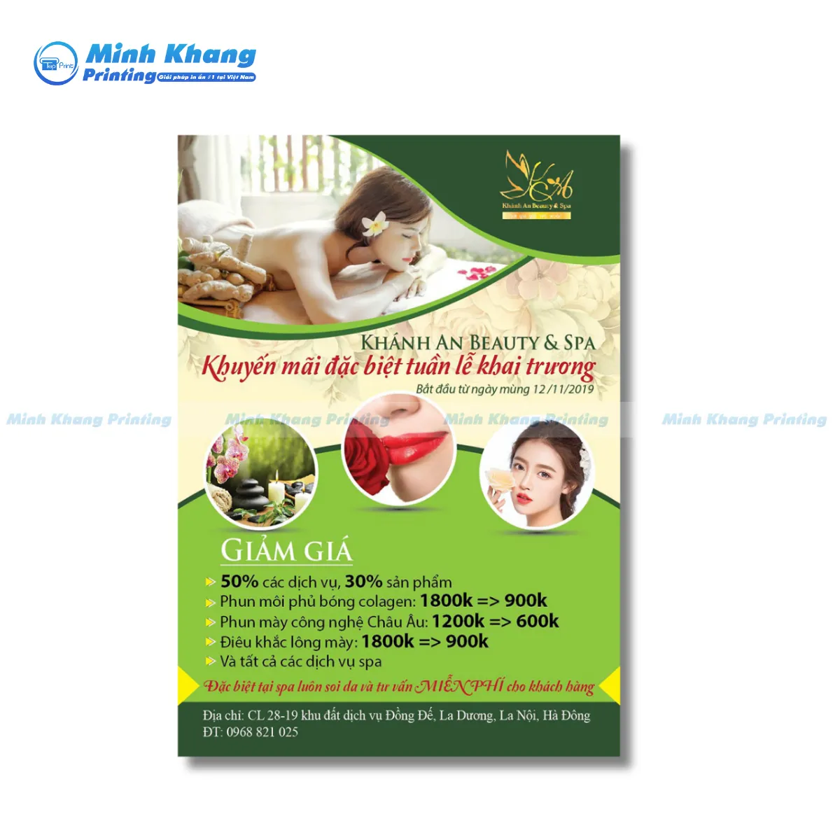 50+ Mẫu Tờ Rơi Spa Đẹp Sang Trọng & Bí Quyết Hút Khách