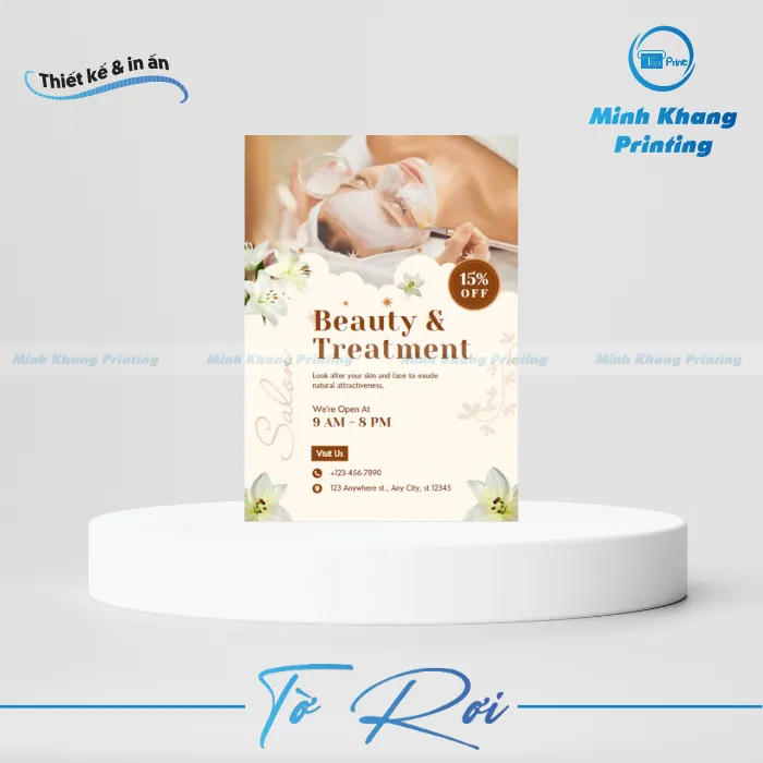 50+ Mẫu Tờ Rơi Spa Đẹp Sang Trọng & Bí Quyết Hút Khách