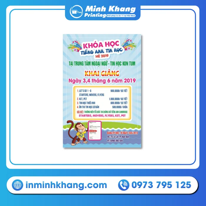 27+ Mẫu Tờ Rơi Trung Tâm Tiếng Anh & Ngoại Ngữ Đẹp