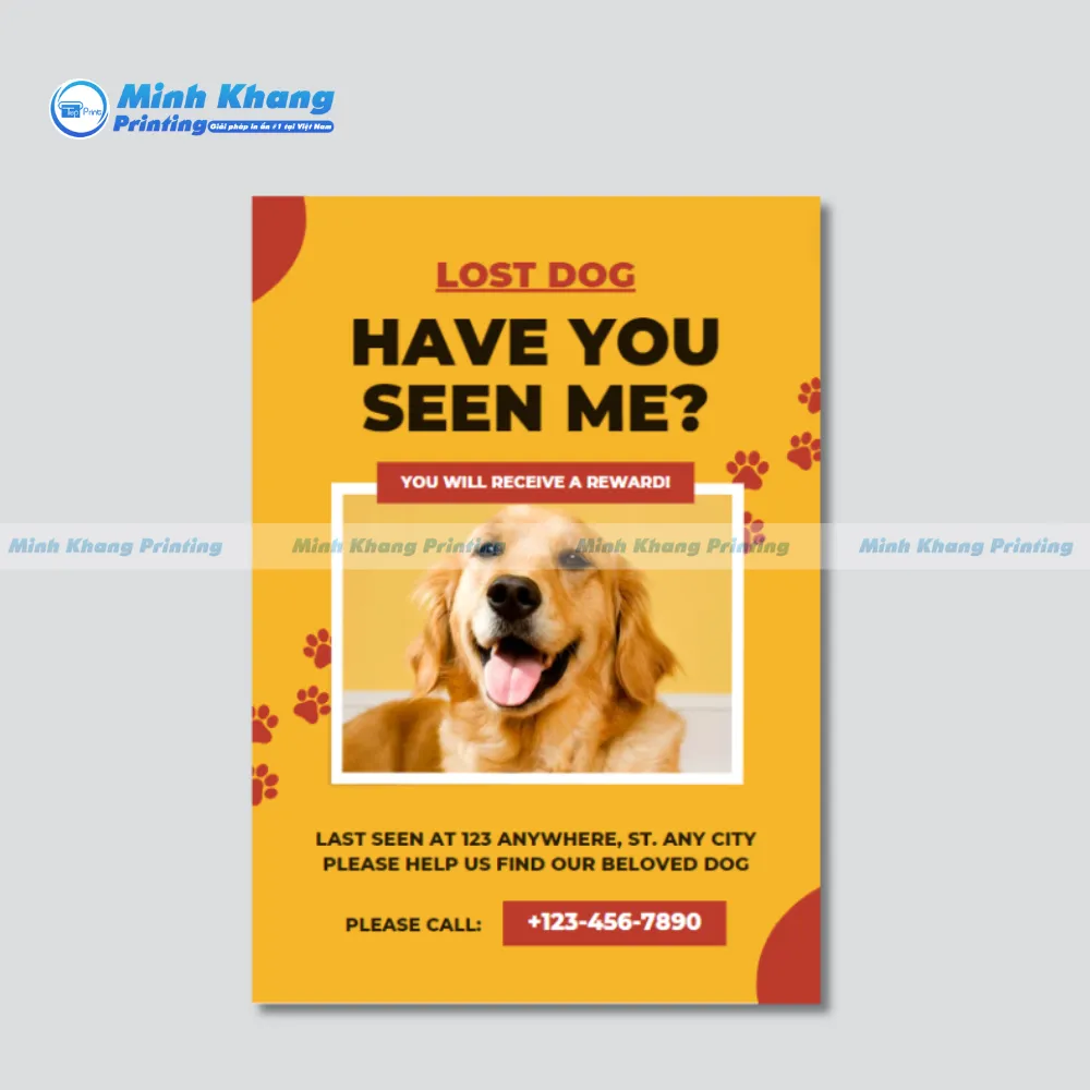 TOP 10+ Mẫu Tờ Rơi Tìm Chó Lạc Hiệu Quả & Thu Hút