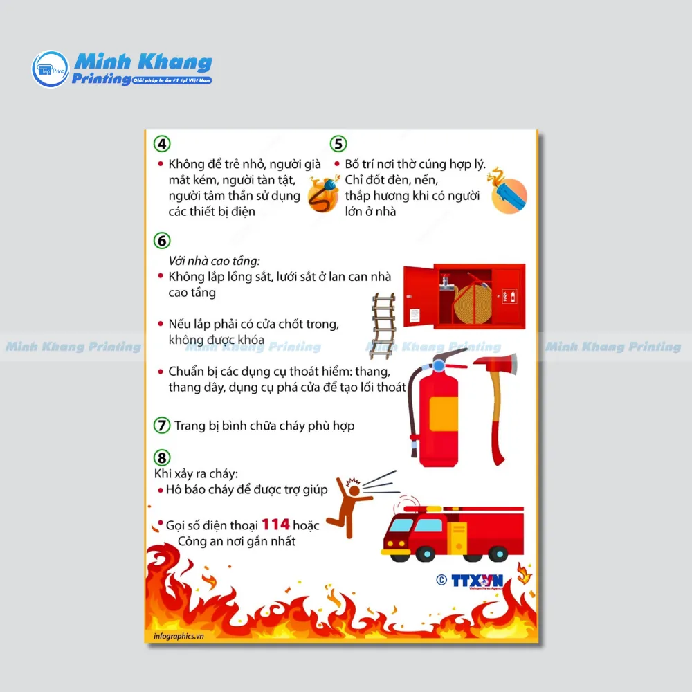 15+ Mẫu Tờ Rơi PCCC Đẹp – Thu Hút Người Xem