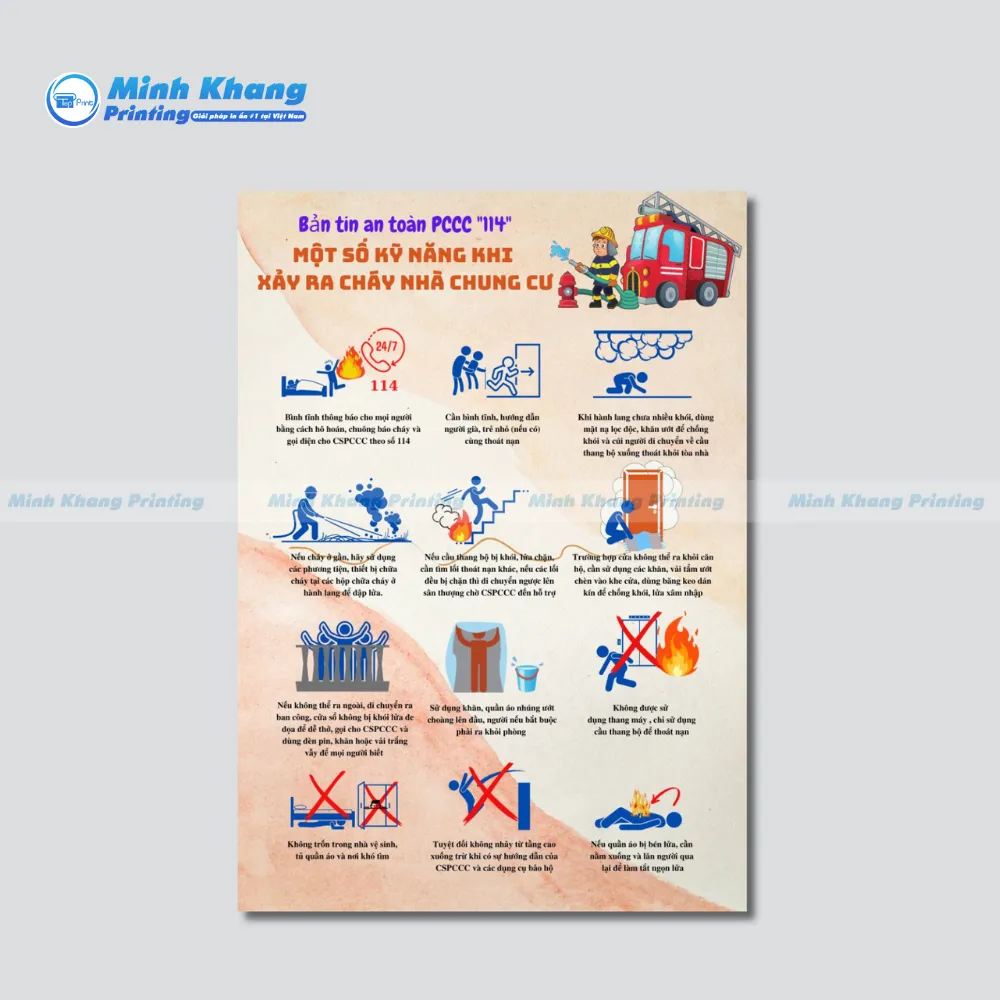15+ Mẫu Tờ Rơi PCCC Đẹp – Thu Hút Người Xem