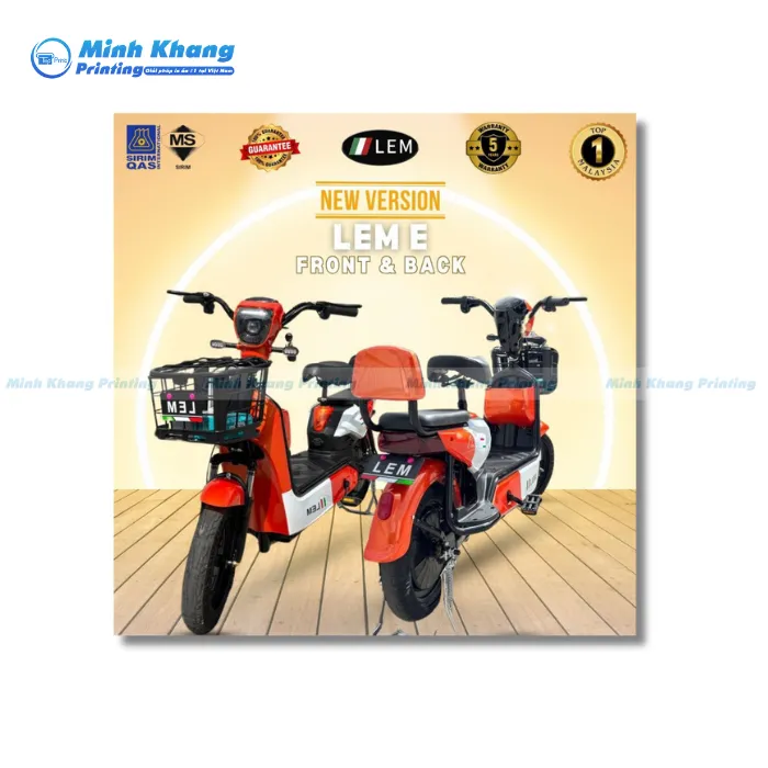 10+ Mẫu Tờ Rơi Xe Điện Đẹp & Ấn Tượng Khách Hàng