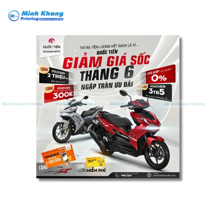 40+ Mẫu Tờ Rơi Xe Máy Đẹp, Ấn Tượng & Chuyên Nghiệp