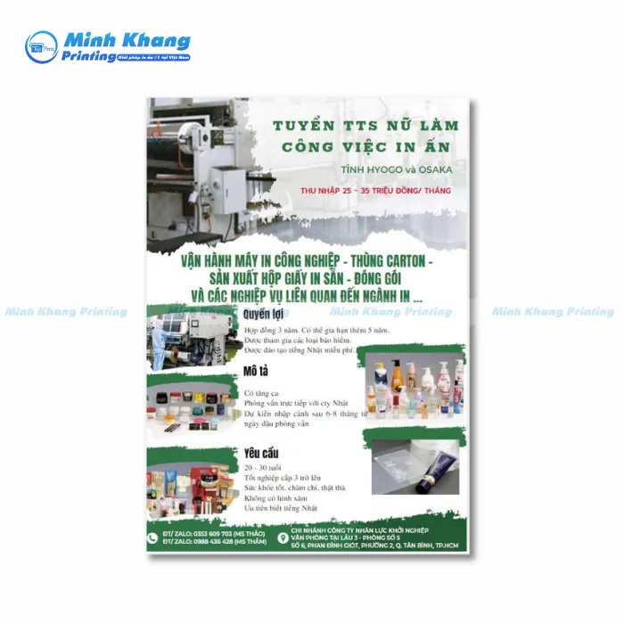20+ Mẫu Tờ Rơi Xuất Khẩu Lao Động Đẹp & Thu Hút Người Lao Động