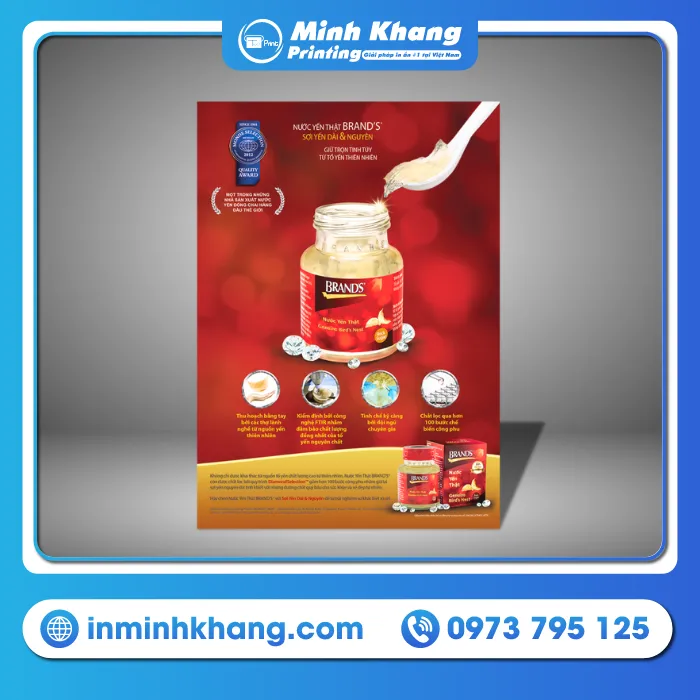 25+ Mẫu Tờ Rơi Yến Sào Đẹp Mắt & Thu Hút Khách Hàng