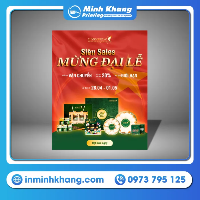 25+ Mẫu Tờ Rơi Yến Sào Đẹp Mắt & Thu Hút Khách Hàng