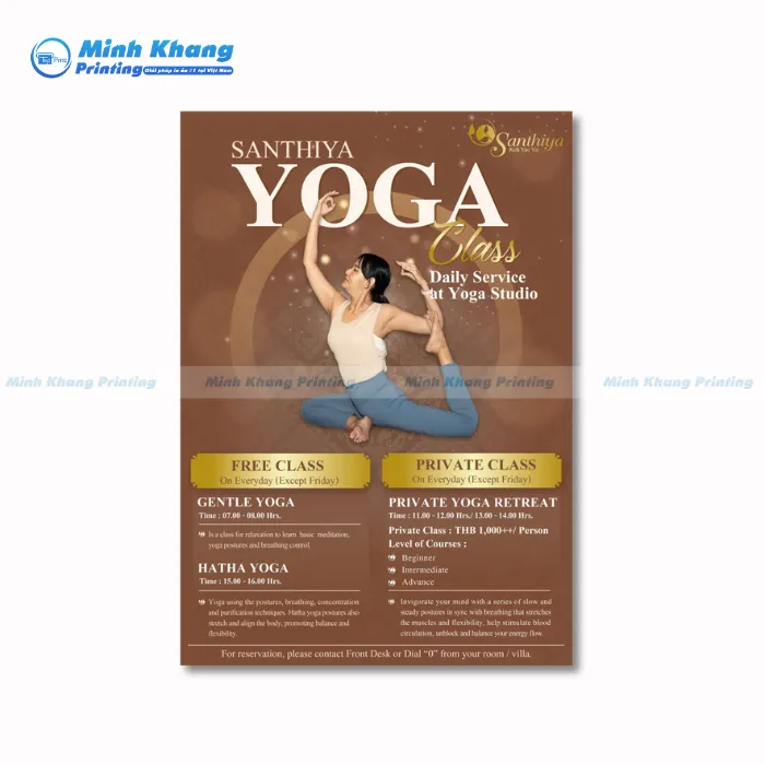 40+ Mẫu Tờ Rơi Yoga Quảng Cáo Hấp Dẫn & Độc Đáo
