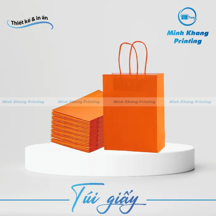 21+ Mẫu Túi Giấy Cam Đẹp & Tạo Ấn Tượng Với Khách Hàng
