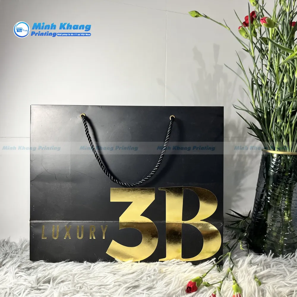 42+ Mẫu Túi Giấy Đen Cao Cấp, Thời Thượng & Độc Bản