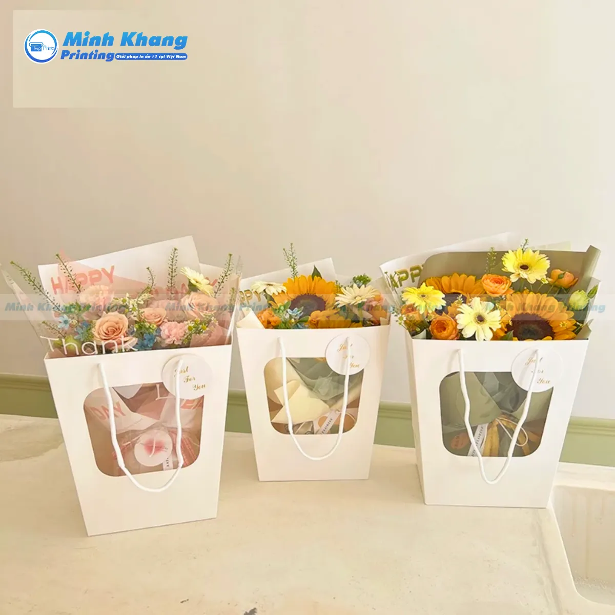 29+ Mẫu Túi Giấy Đựng Hoa Đẹp, Sang Trọng & Độc Đáo
